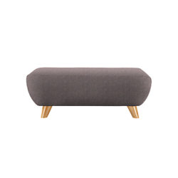 G Plan Vintage The Sixty Seven Footstool Marl Aubergine